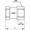 Clapet anti-retour UNIVERSEL NRVM5