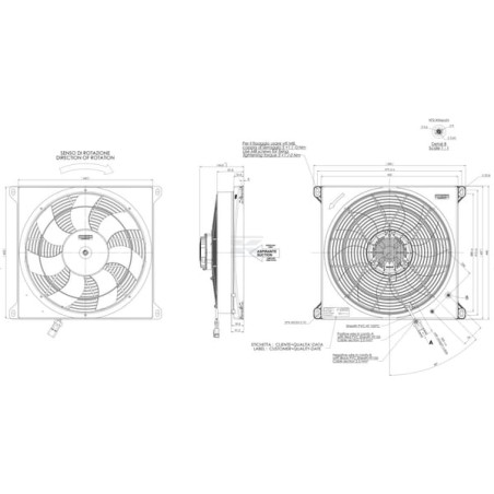 Ventilateur EMMEGI OK92MV524S