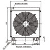 Refroidisseur d'huile EMMEGI OK2050K12201