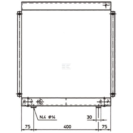 Refroidisseur d'huile EMMEGI OK2050K12201