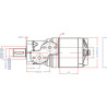Moteur orbital WHITE OMR501516210