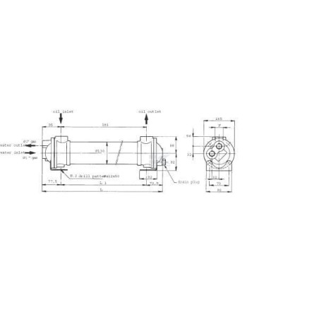 Refroid d'huile EMMEGI OKMG1300285