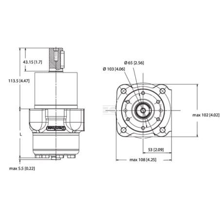 Moteur hydraulique WHITE OMPWX31511185885