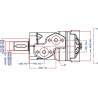 Moteur orbital WHITE OMP501515211