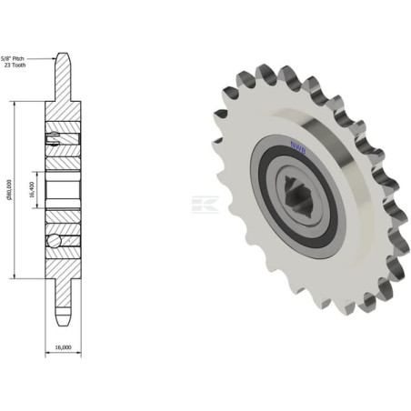 Engrenage UNIVERSEL NWB20996