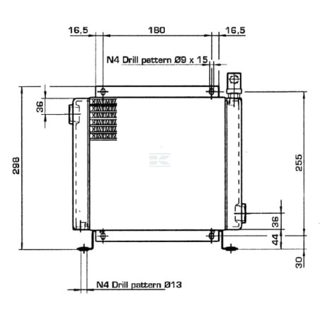 Refroidisseur d'huile EMMEGI OK2015380VAC