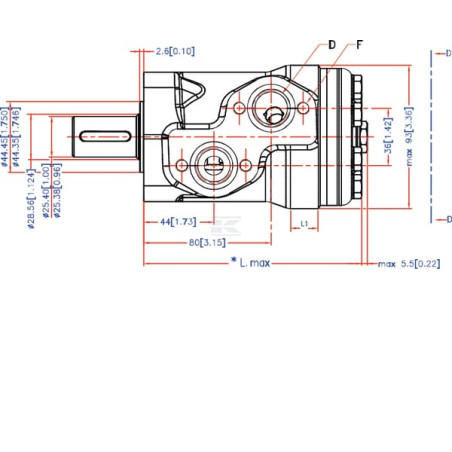 Moteur WHITE OMP501517061