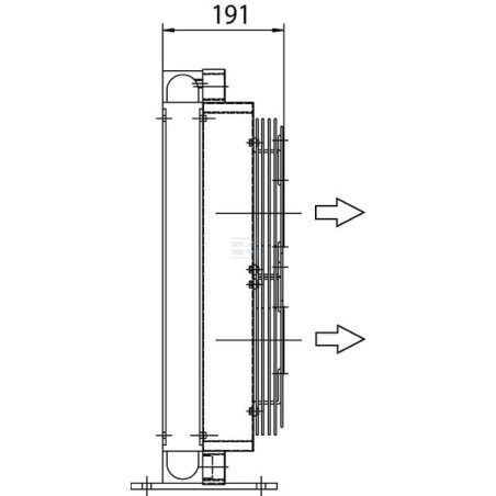 Refroidisseur d'huile EMMEGI OK2050K24201