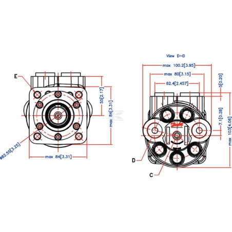 Moteur WHITE OMP801515212