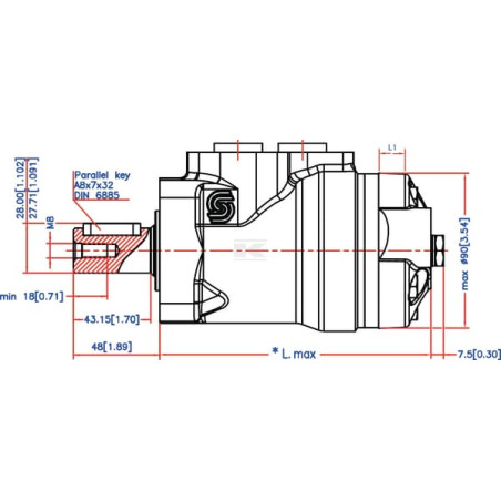 Moteur WHITE OMP801515212