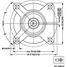 Moteur orbital WHITE OMEW160151H2004