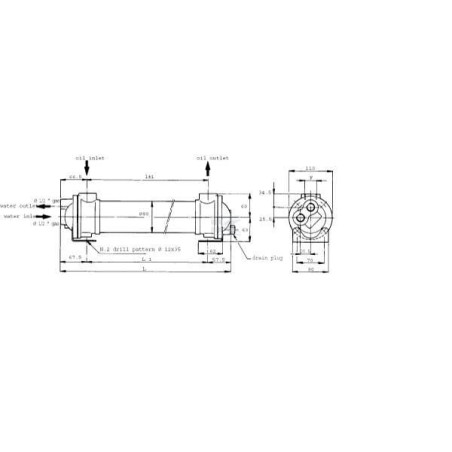 Refroid d'huile EMMEGI OKMG801155