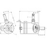Moteur orbital WHITE OMM8151G5060