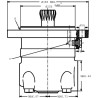 Moteur DANFOSS OMTS400151B3040