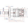 Moteur orbital WHITE OMS100151F2201