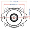 Moteur WHITE OMS100151F2325