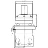 Roue moteur DANFOSS OMVW500151B3117
