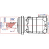 Moteur DANFOSS OMT160151B3012
