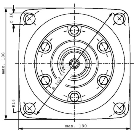 Roue DANFOSS OMTW315151B3027