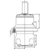Roue DANFOSS OMTW200151B3031