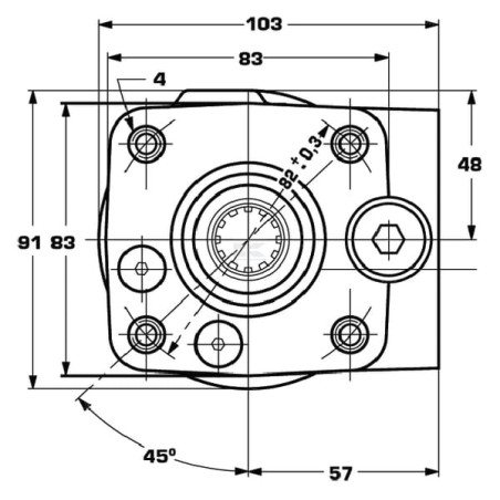 Orbitrol DANFOSS OSPB400ON150N0046