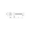 Vis UNIVERSEL GPS3545P1000