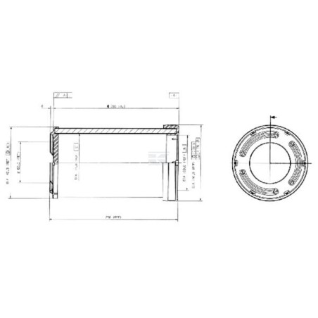 Filtre à air DONALDSON P783544