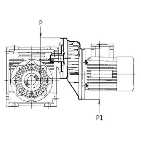 Boîte d'engrenage UNIVERSEL PC80B5