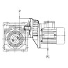 Boîte d'engrenage UNIVERSEL PC80B5