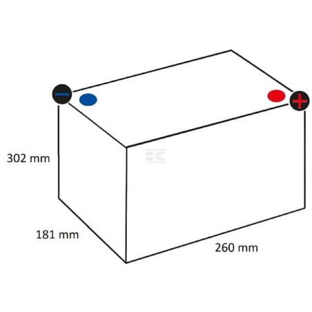 Batterie de loisir U.S. BATTERY PB6244
