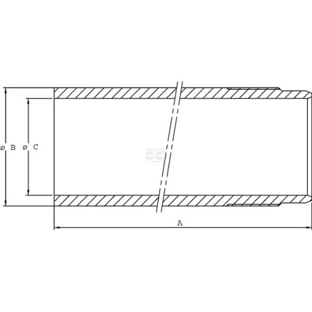 Tube UNIVERSEL PC29030050300