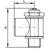 Clapet UNIVERSEL PFCC38IO