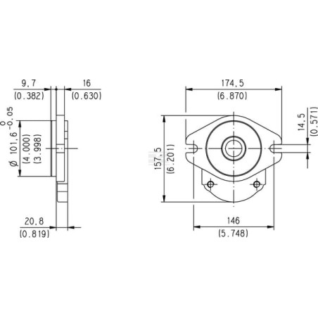 Pompe CASAPPA PLP3043S083E3U3