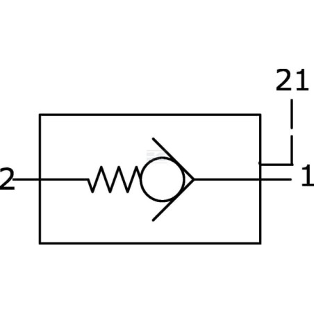 Clapet anti-retour UNIVERSEL PNRV144