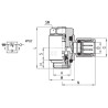 Limiteur débit CAMOZZI PSCU6083812