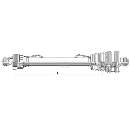 Transmission GOPART PTO20Y22TWS1210GP