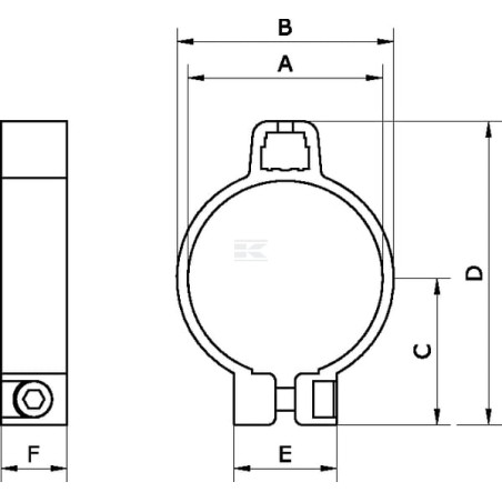 Fixation UNIVERSEL PSMR10
