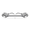 Arbre de transmission GOPART PTO40Y21T860AORCGP
