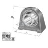 Palier complet INA/FAG PSHEY17XL