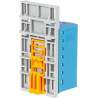 Borne de raccordement PHOENIX CONTACT PTFIX612X25NS35BU