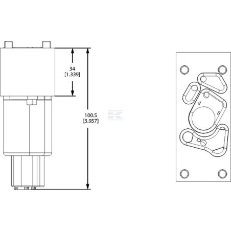 Aimant DANFOSS PVG1611127535