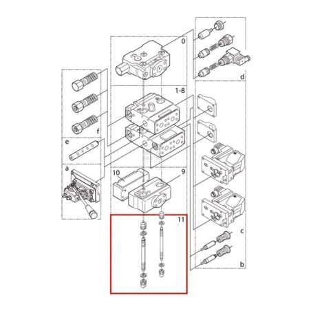 Kit DANFOSS PVG120155G8037
