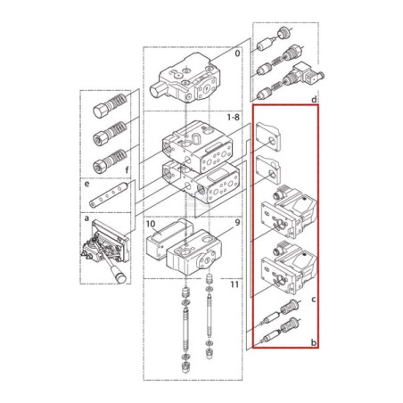 Aimant DANFOSS PVG12011166777