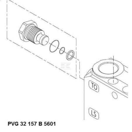 Tiroir DANFOSS PVG32157B5601