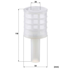 Filtre MANN-FILTER PU53