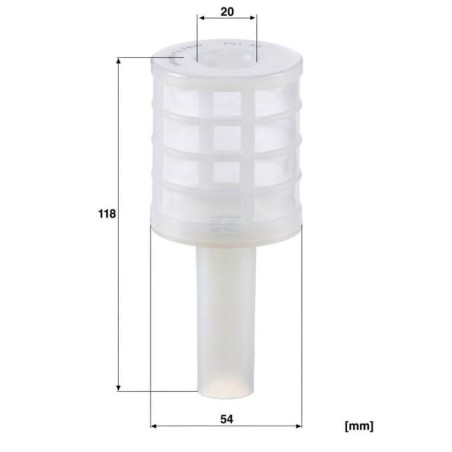 Filtre MANN-FILTER PU53