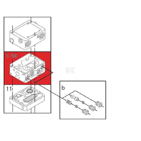 Module de base DANFOSS PVG32157B6853