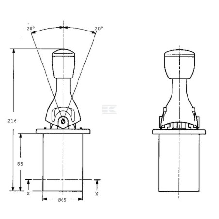 Leviers de commande DANFOSS PVREL155U2604