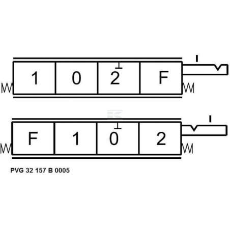 Position flottante DANFOSS PVG32157B0005