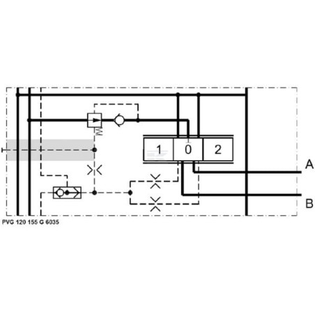 Bouchon DANFOSS PVG120155G6035